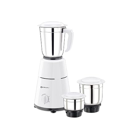 Bajaj 500 Watt GX-1 Mixer Grinder with 3 Jars