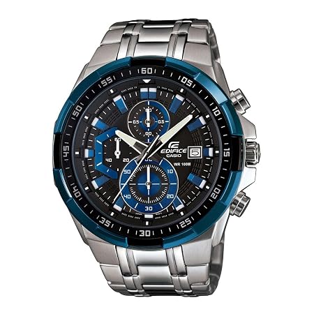 Casio Edifice EFR-539D-1A2VUDF Black Analog Dial Chronograph Watch