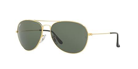Ray-Ban UV Protected Pilot Sunglasses for Men (Crystal Green)