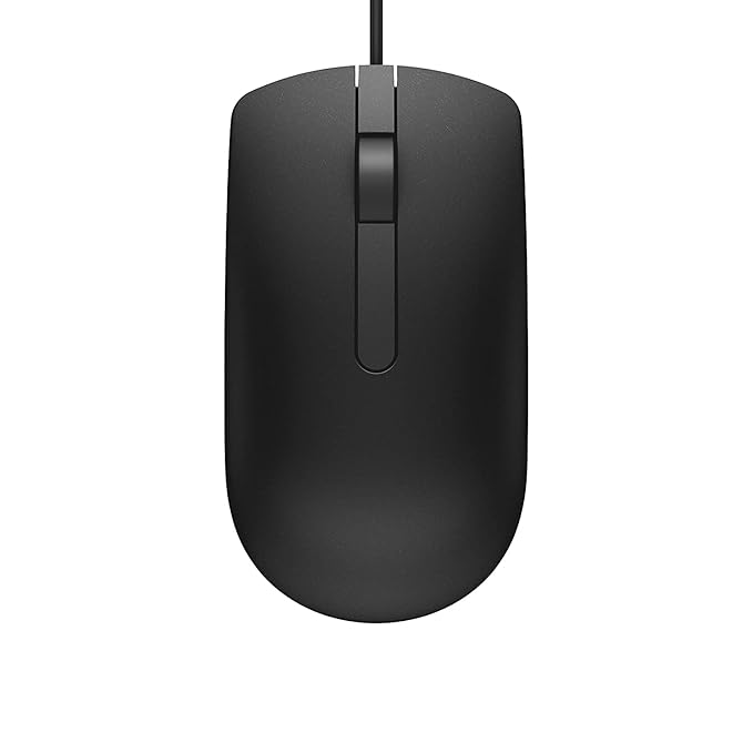 Dell MS116 Wired Optical Mouse, 1000 DPI