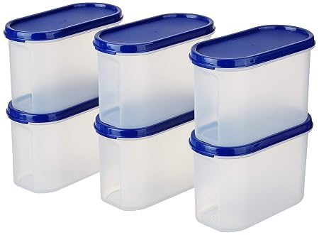 Amazon Brand Solimo Modular Plastic Storage Container Set with Lid