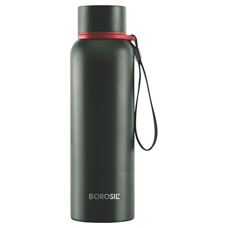 Borosil Hydra Trek Stainless Steel Water Bottle 700ml