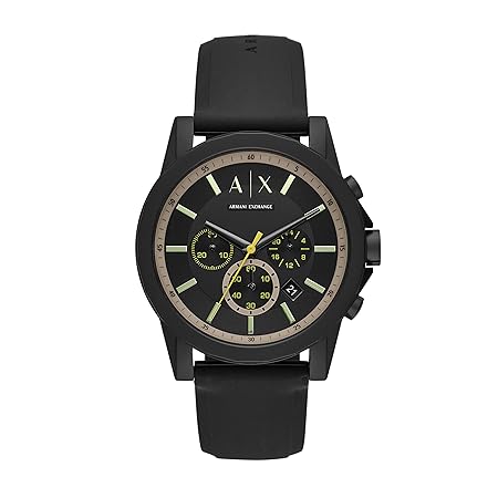 Armani Exchange Black Dial Analog Men's Watch