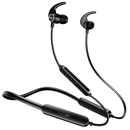 boAt Rockerz 255 Pro+ Bluetooth Neckband (60H Battery, Fast Charge, IPX7)