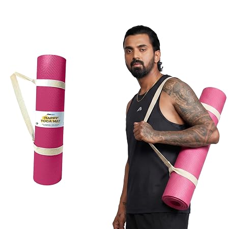 Boldfit Yoga Mats For Women, Men Exercise Mat for Home Workout Gym Anti Slip EVA Material