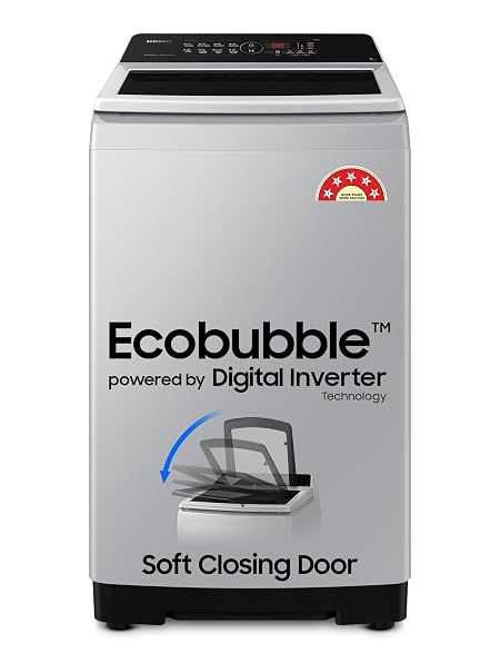 Samsung 7 kg 5 Star Eco Bubble Digital Inverter Fully-Automatic Top Load Washing Machine (WA70BG4441YY)