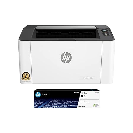 HP Laser 1008w Printer, Wireless, Single Function, Up to 21 ppm, 10,000-page Duty Cycle