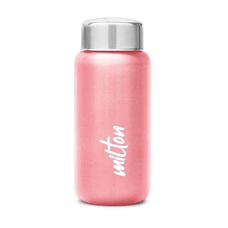 MILTON Aqua 500 Stainless Steel Water Bottle 485 ml, Single Walled