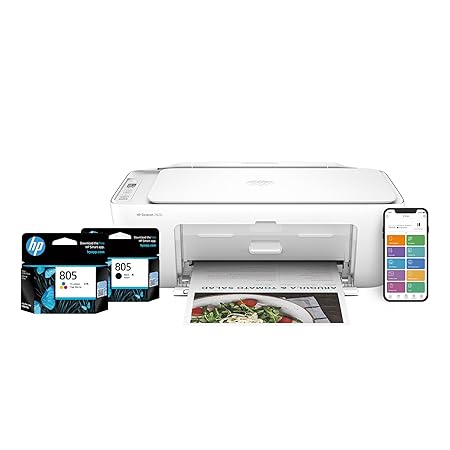 HP Deskjet 2820 WiFi Colour Printer, Print/Scan/Copy for Home