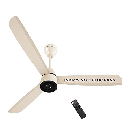 atomberg Renesa Enzel 1200mm BLDC Ceiling Fan Seasand Ivory