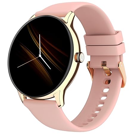 Noise Twist Go Round Dial Smartwatch, Rose Pink, 100+ Watch Faces