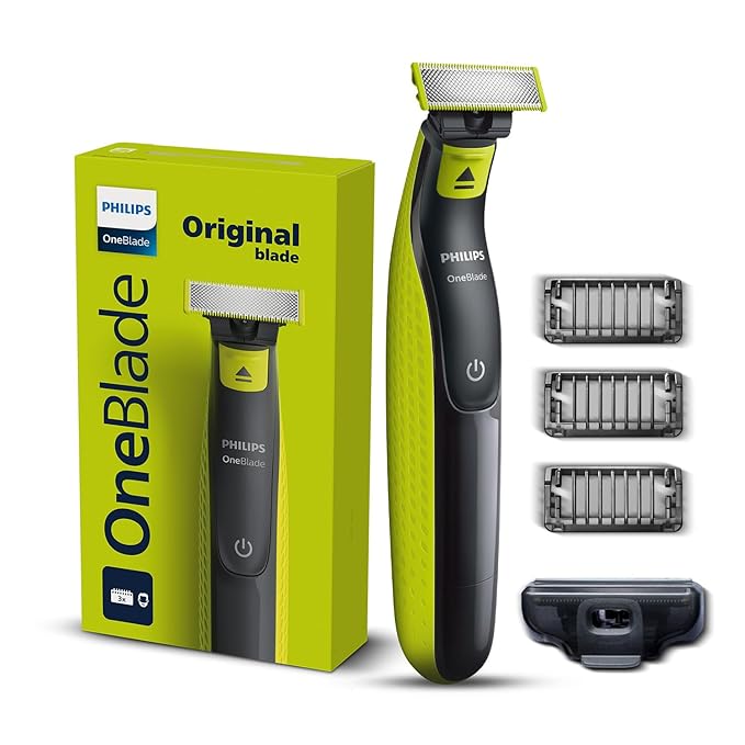 Philips OneBlade Turbo2X Hybrid Trim, Edge, Shave | Perfected for Skin Comfort | Trimmer Men Beard | Suits all skin type