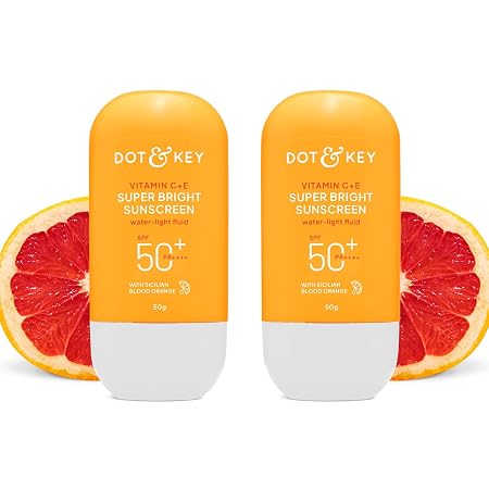 Dot & Key Vitamin C + E Super Bright Sunscreen, In-Vivo Tested, SPF 50+ PA++++