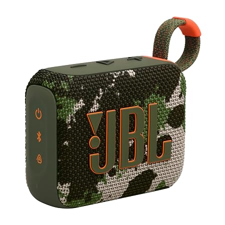 JBL Go 4 Wireless Ultra Portable Bluetooth Speaker (Pro Sound, IP67)