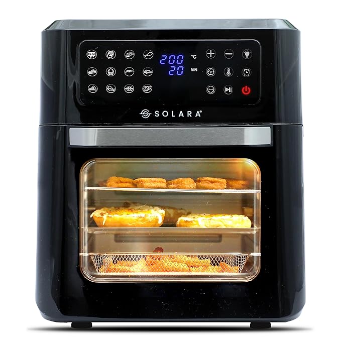 Solara 12L Air Fryer Oven (OTG-style, 1800W)