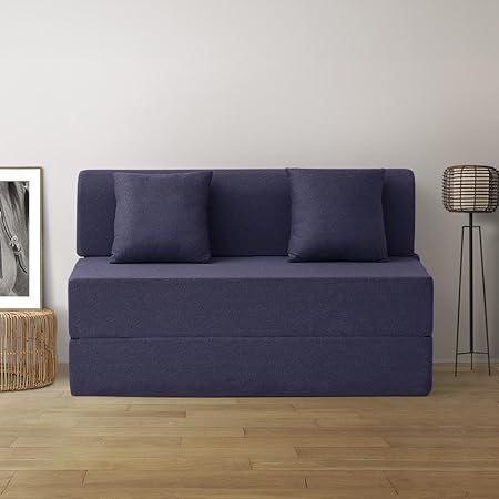 Wakefit Polyester Sofa Cum Bed, 5 Year Warranty, 2 Seater, Sofa Bed