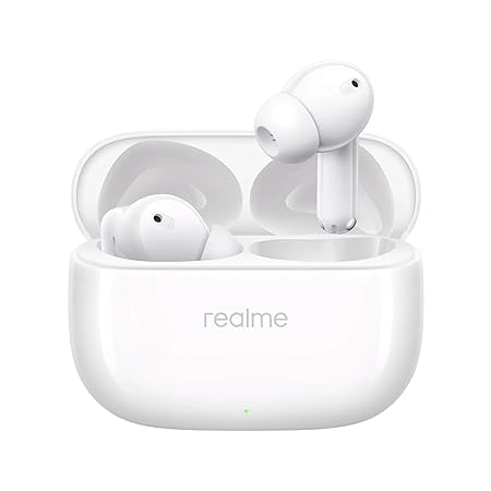 realme Buds T310 Truly Wireless in Ear Earbuds with 46dB Hybrid ANC, 360° Spatial Audio