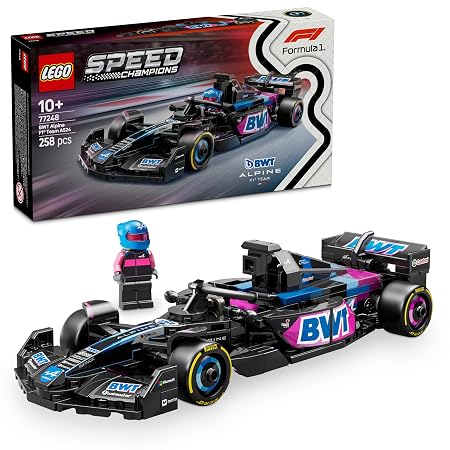 LEGO Speed Champions BWT Alpine F1 Team A524 Race Car Toy Vehicle
