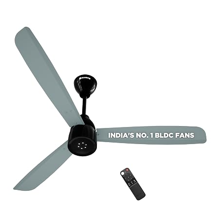 atomberg Renesa Enzel 1200mm BLDC Ceiling Fan with Remote, 5 Star, Misty Teal