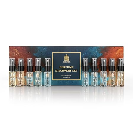 Adilqadri Discovery Perfume Set, Trial Pack of 10 x 6ml
