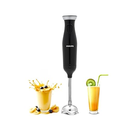PHILIPS HL1681 Hand Blender, Powerful 300W Motor with Reduced Splash Design
