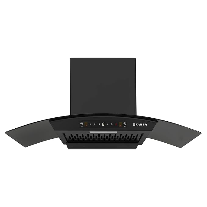 Faber 90 cm 1200 m³/hr Autoclean Curved Filterless Chimney