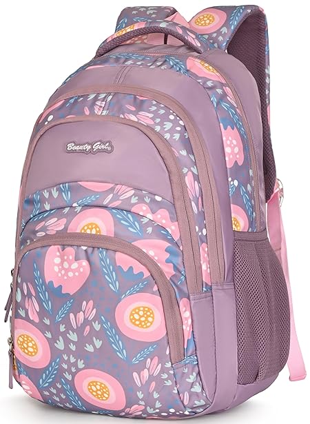 BEAUTY GIRLS by Hotshot Floral School Bag, 36 Litre, Large Size