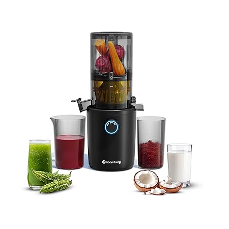 Atomberg Althea Cold Press Juicer for Home, 40 RPM, Intelligent Auto Reverse, XL Hopper