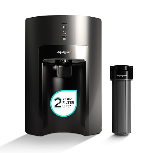 Aquaguard Delight Aquasaver RO+UV+UF+MC Tech | 2-year filter life | With Mega Sediment filter | 2 Free cleaning service 