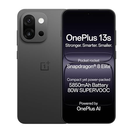 OnePlus 13s | Snapdragon 8 Elite | Smarter with OnePlus AI | Lifetime Display Warranty