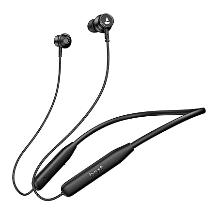 boAt Rockerz 113 Neckband (40H Battery, Dual Pair, Fast Charge, ENx Tech)