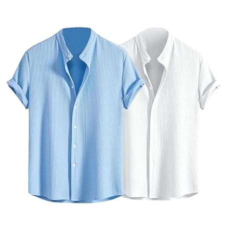 GRECIILOOKS Shirt for Men, Mens Casual Shirt's, Men's Regular Fit