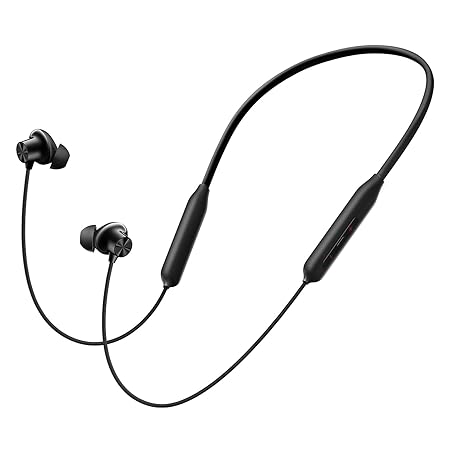 OnePlus Bullets Wireless Z3 In-Ear Neckband (12.4mm Drivers, 3D Spatial Audio)