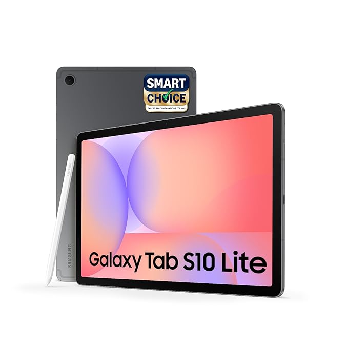 Samsung Galaxy Tab S10 Lite with AI, S Pen In-Box, 10.9-Inch Display