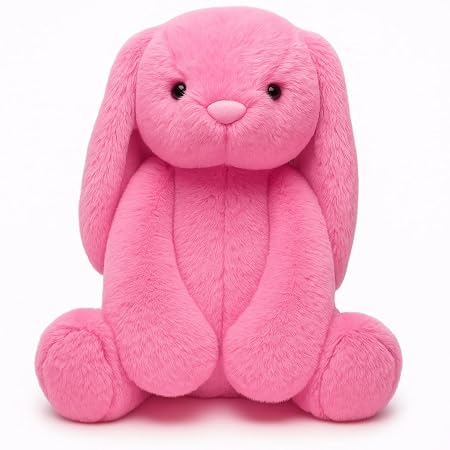 Babique Bunny Rabbit Teddy Bear Soft Toys Plush Stuffed Teddy Bear for Kids Birthday Gift (Pink)