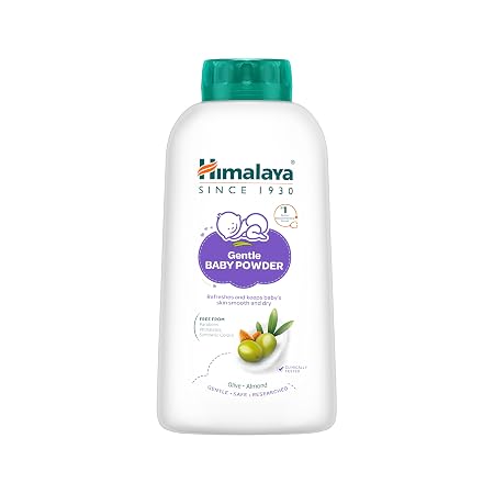 Himalaya Gentle Baby Powder 700g with Olive Oil, Almond Oil