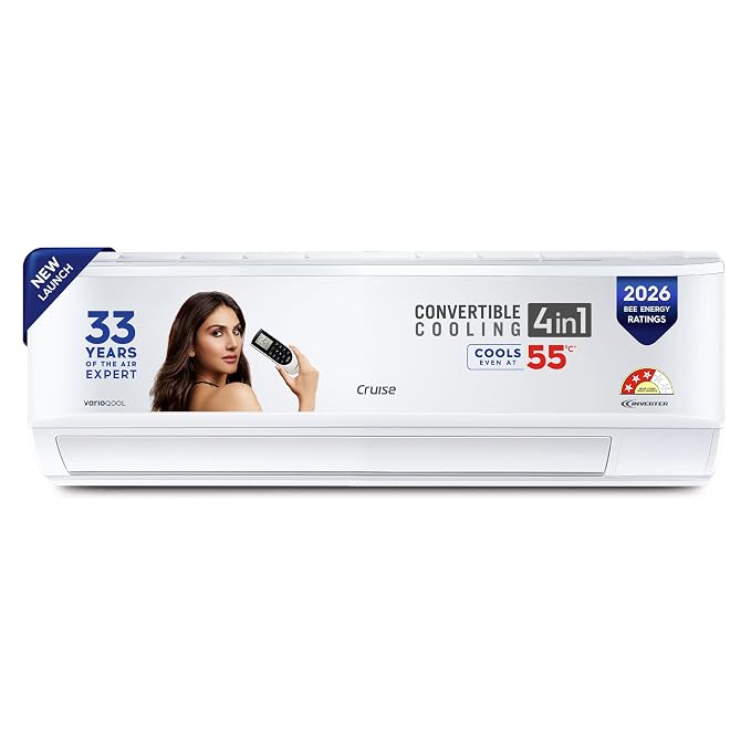 Cruise 1 Ton 3 Star VarioQool Inverter Split AC