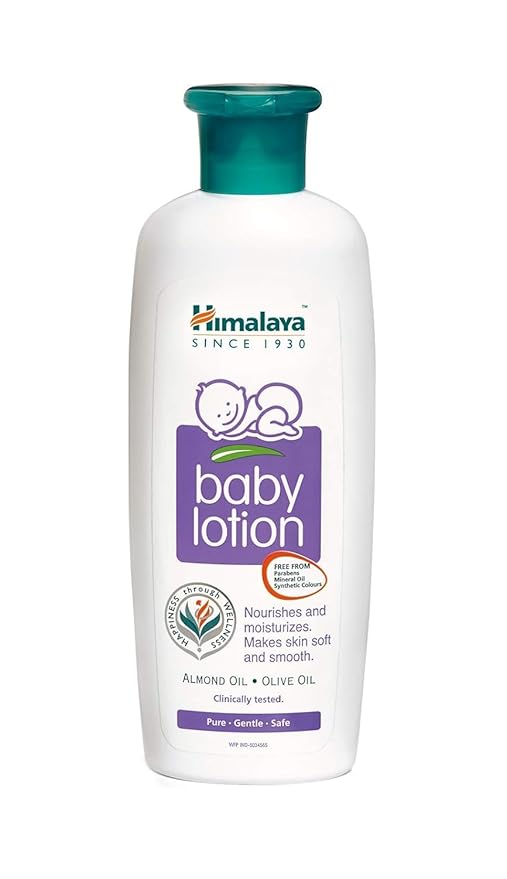 Himalaya Baby Lotion with Almond and Olive Oil, 200ml