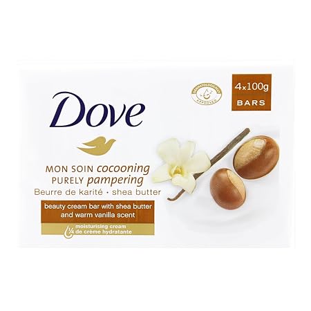 Dove Soap Shea Butter 4 X100G