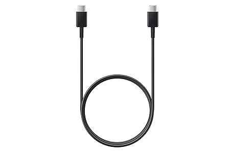 Samsung Original Type C to C Cable, 1 Meter, Black