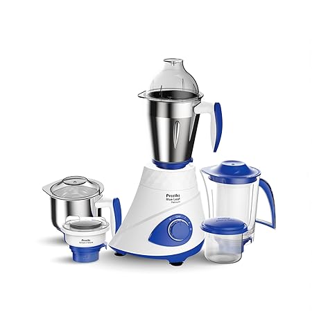 Preethi Blue Leaf Platinum 5.0 Mixer Grinder, 15 Years of Trust