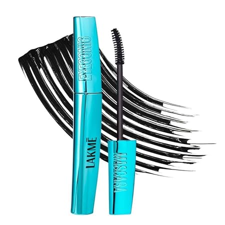 Lakme 9 to 5 Eyeconic Curling Mascara, Lightweight, Water-Resistant