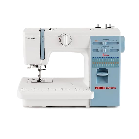 Usha Janome Automatic Stitch Magic Sewing Machine with 57 Stitch Patterns