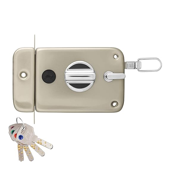 Godrej Locking Solutions Rim Lock, Twinbolt Ultra XL+