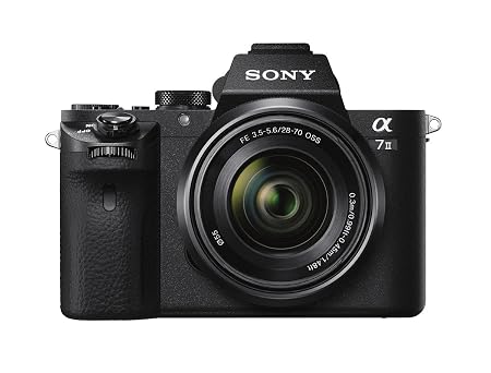 Sony Alpha a7IIK Full-Frame Mirrorless Digital Camera with 28-70mm Lens, Black