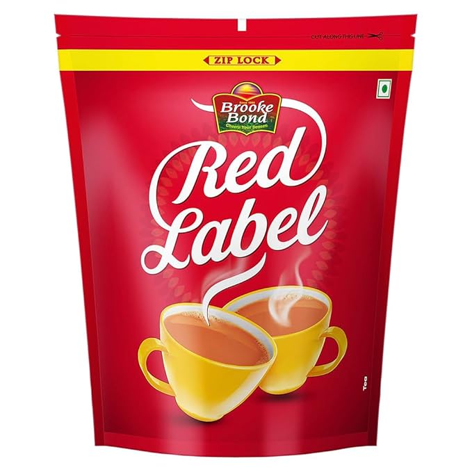 Brooke Bond Red Label Tea 1 kg Pack, Strong Chai from the Best Chosen Leaves, Rich in Healthy Flavonoids - Premium Powde
