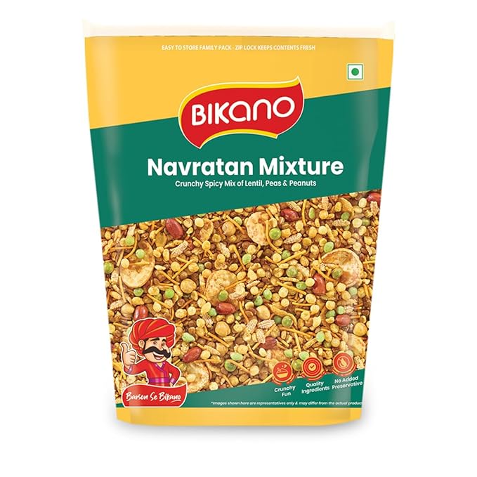Bikano Navratan Mixture, Spicy and Crunchy