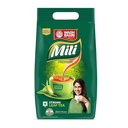 Wagh Bakri Mili Leaf Tea, 1Kg, Green Tea