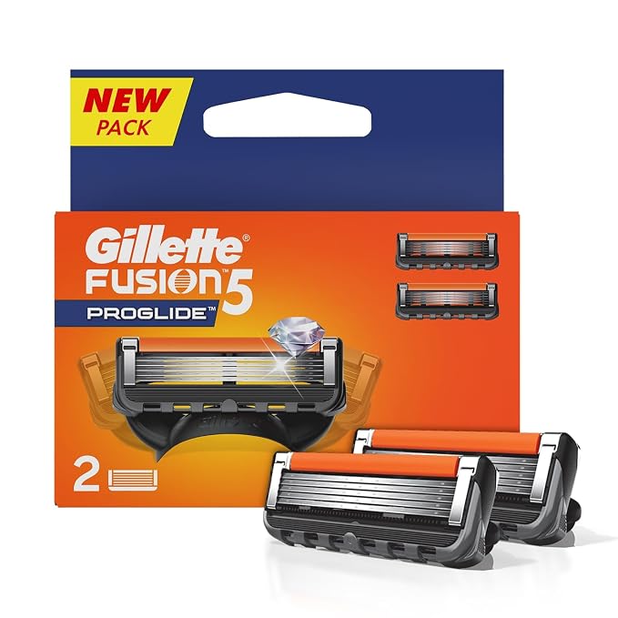 Gillette Fusion Proglide Blades for Men with Styling Back Blade