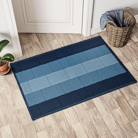 Status Contract Anti Slip Front Door Mat|(38x58cm) Living Room Rug for Entrance Door|Polypropylene Floor Mats for Home|E